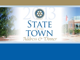 state of the town address and dinner