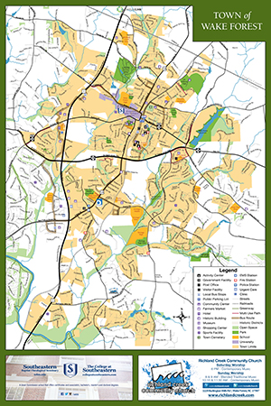 Wake Forest Map