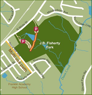 Flaherty Greenway Map