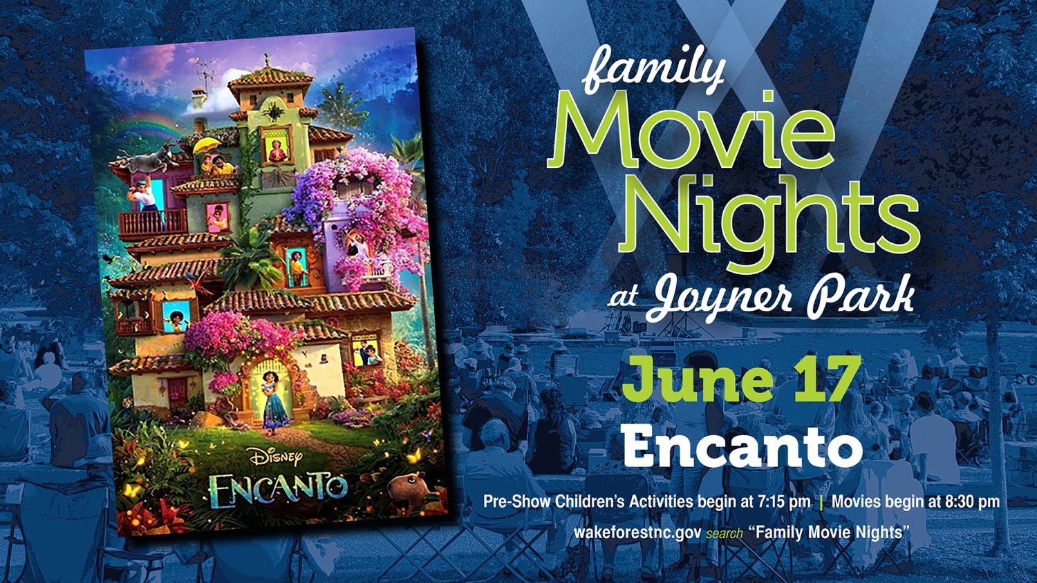 Family Movie Nights at Joyner Park