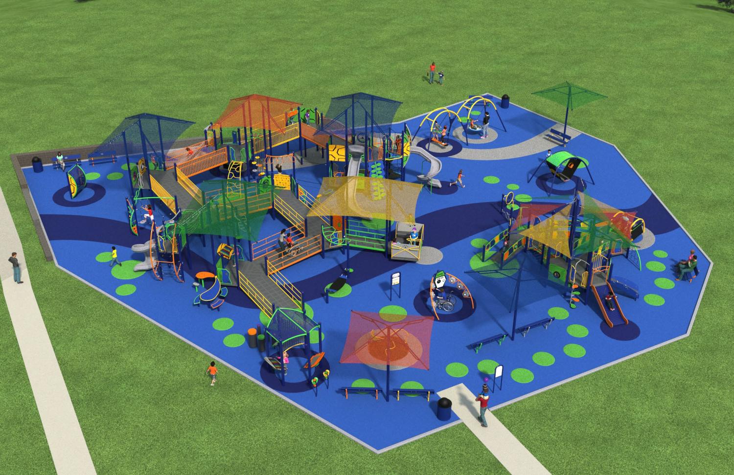 Holding Park Inclusive Playground