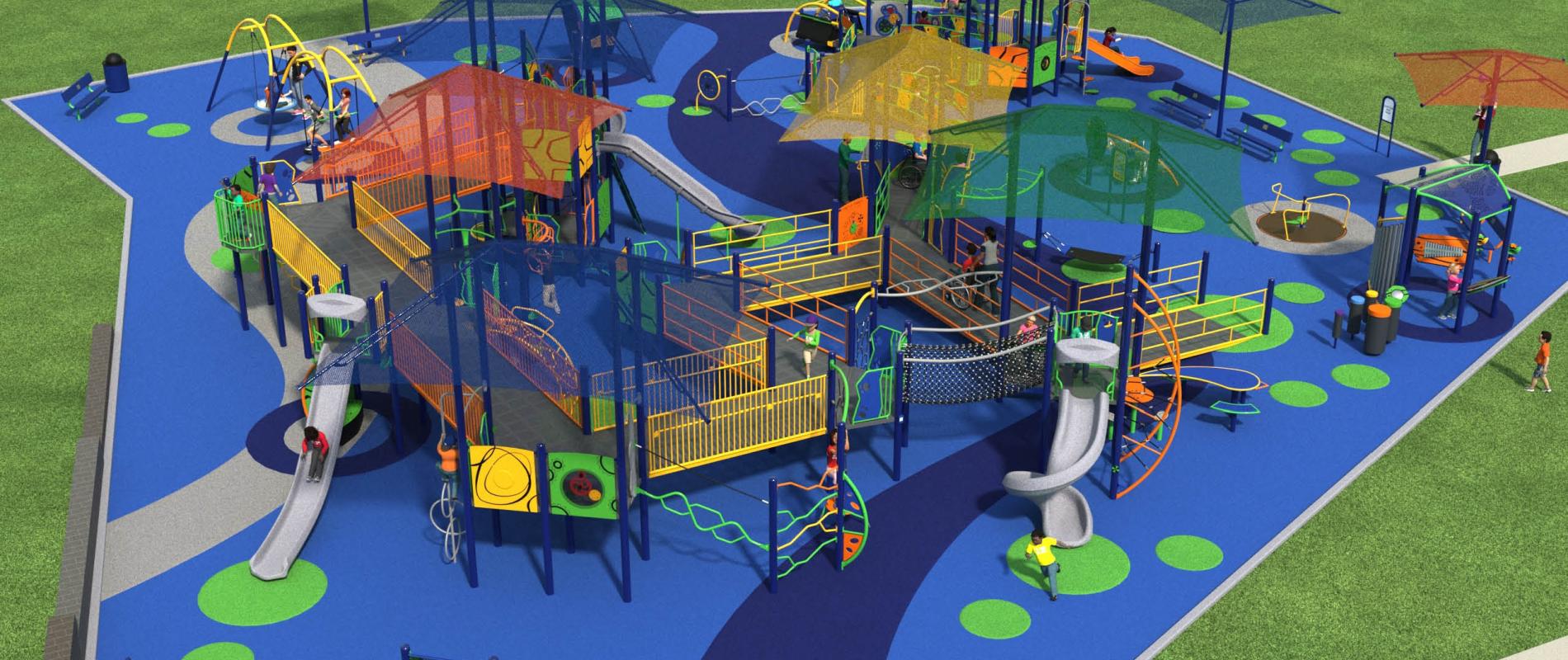 Inclusive Playground rendering 4