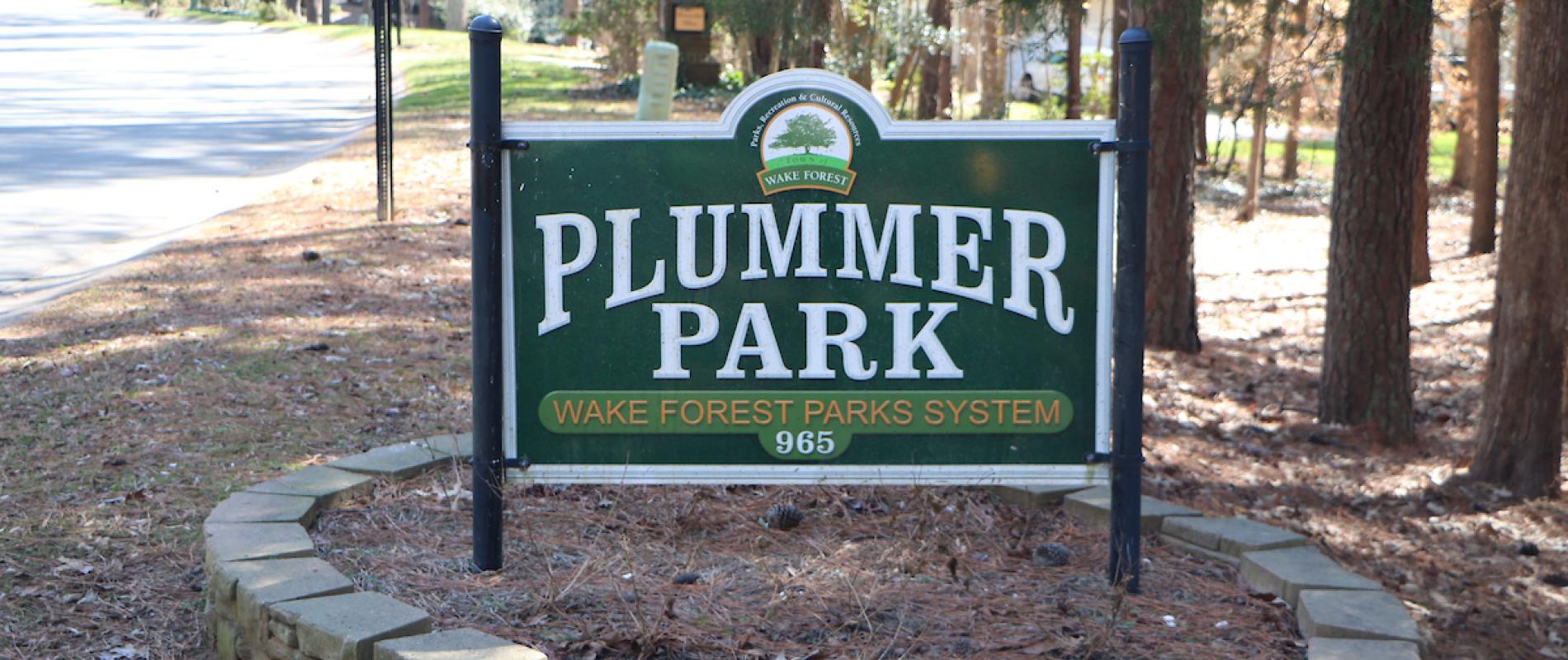 Plummer Park Sign