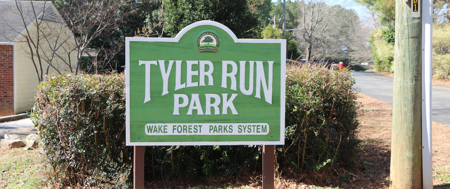Tyler Run Sign