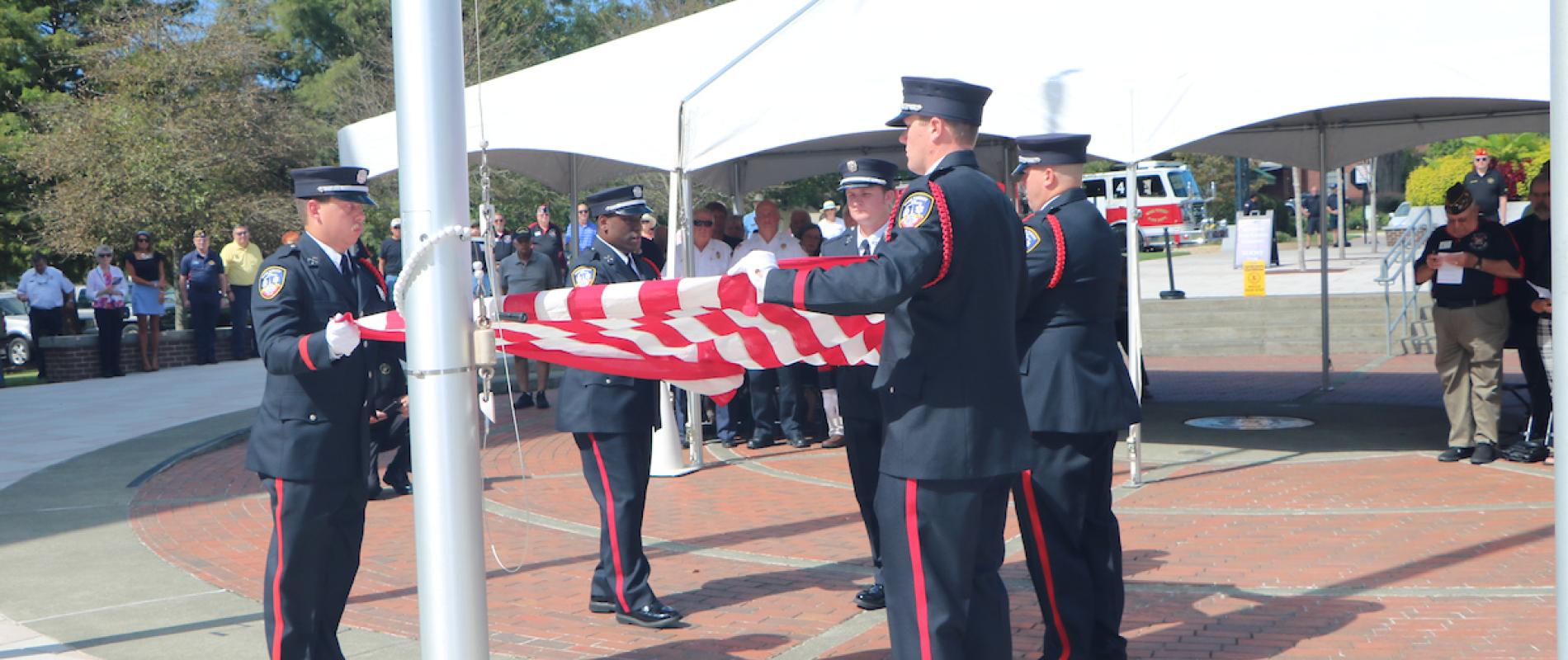 Flag-Raising Ceremony