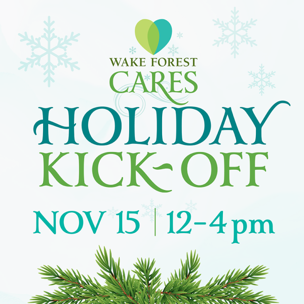 Wake Forest Cares Holiday Kick-off