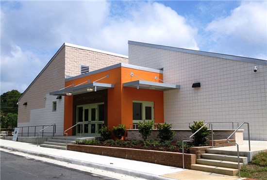 Alston-Massenburg Center entrance.