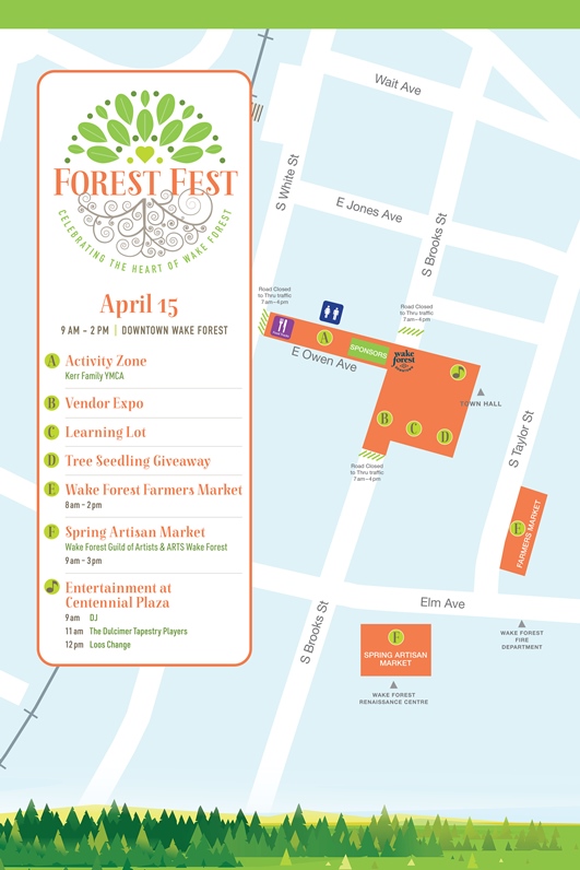 Forest Fest Map