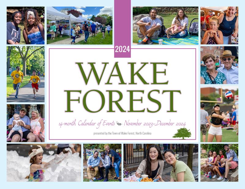 Wall Calendar | Town of Wake Forest, NC Wall Calendar | Town of Wake Forest, NC