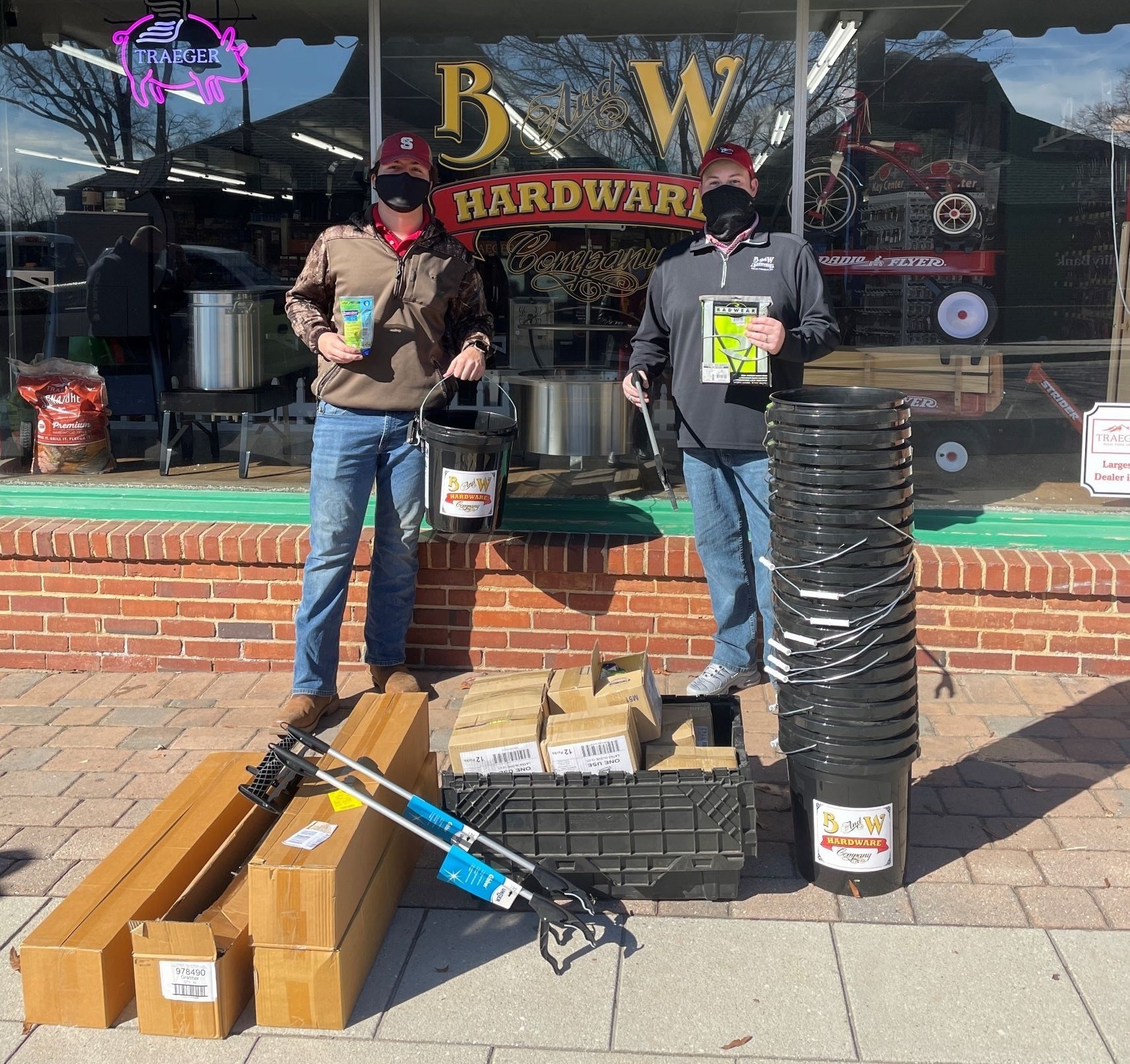 B&W Hardware Donation