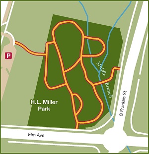Miller Park Greenway Map