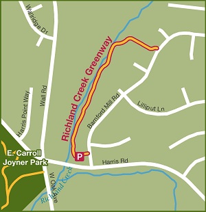 Olde Mill Stream Section of Richland Creek Greenway | Town of Wake