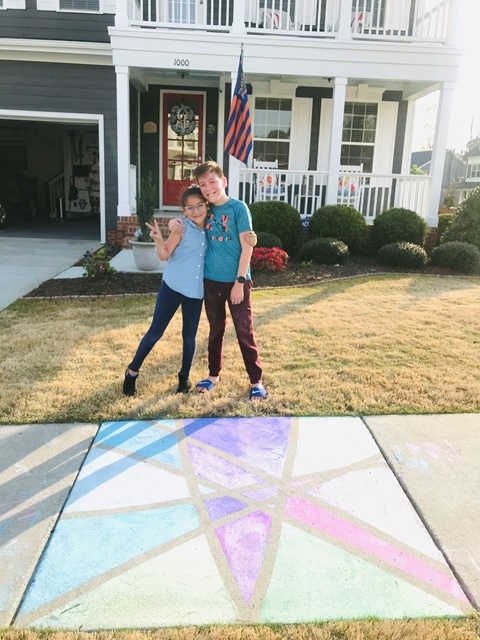 Chalk your Walk Week! #StayStrongWF