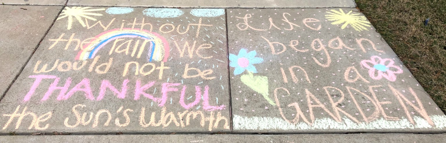 Chalk your Walk Week!  #StayStrongWF 