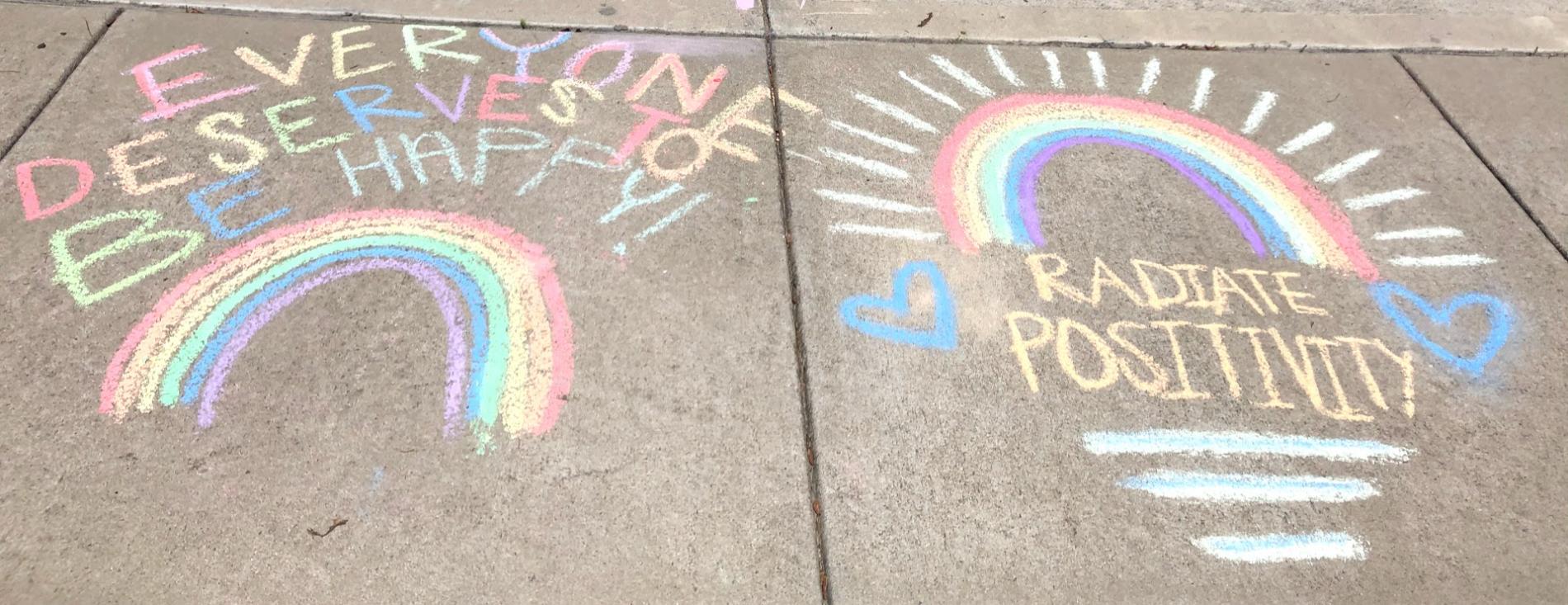 Chalk your Walk Week! #StayStrongWF