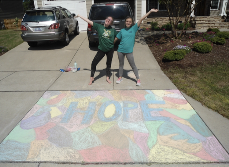 Chalk your Walk Week! #StayStrongWF