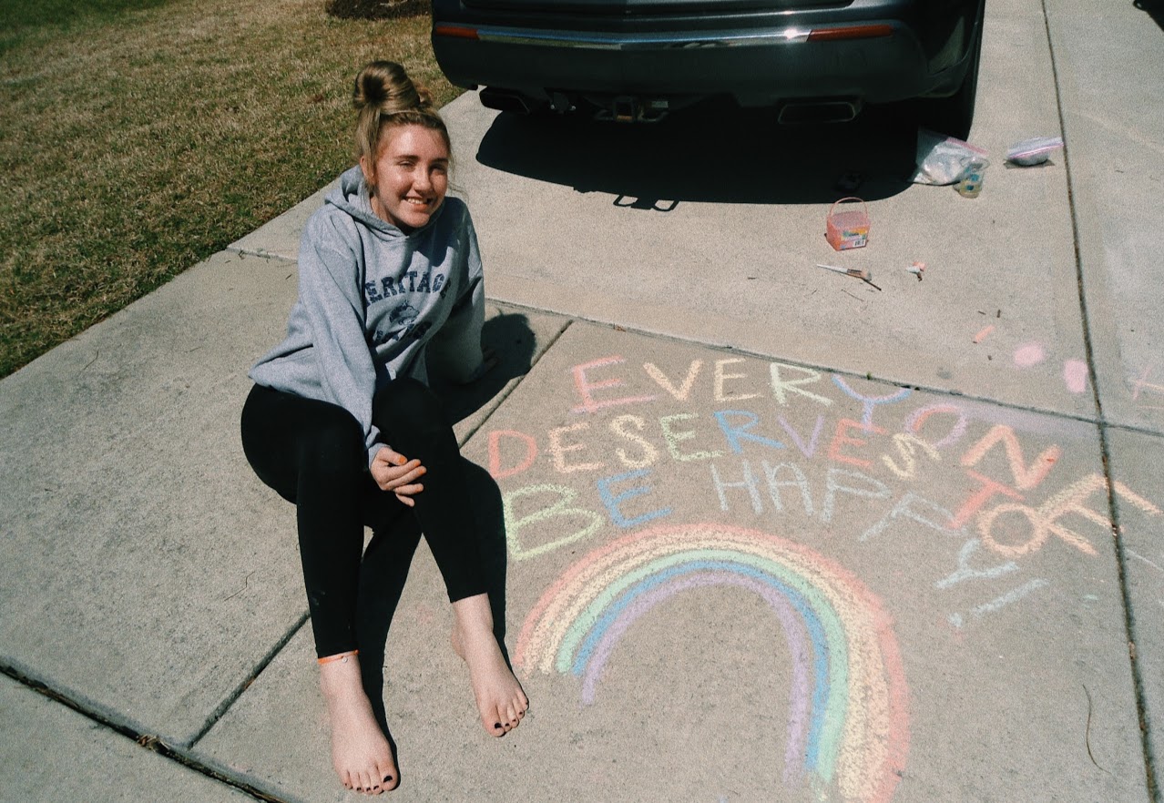 Chalk your Walk Week!  #StayStrongWF 