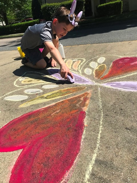 Chalk your Walk Week!  #StayStrongWF 