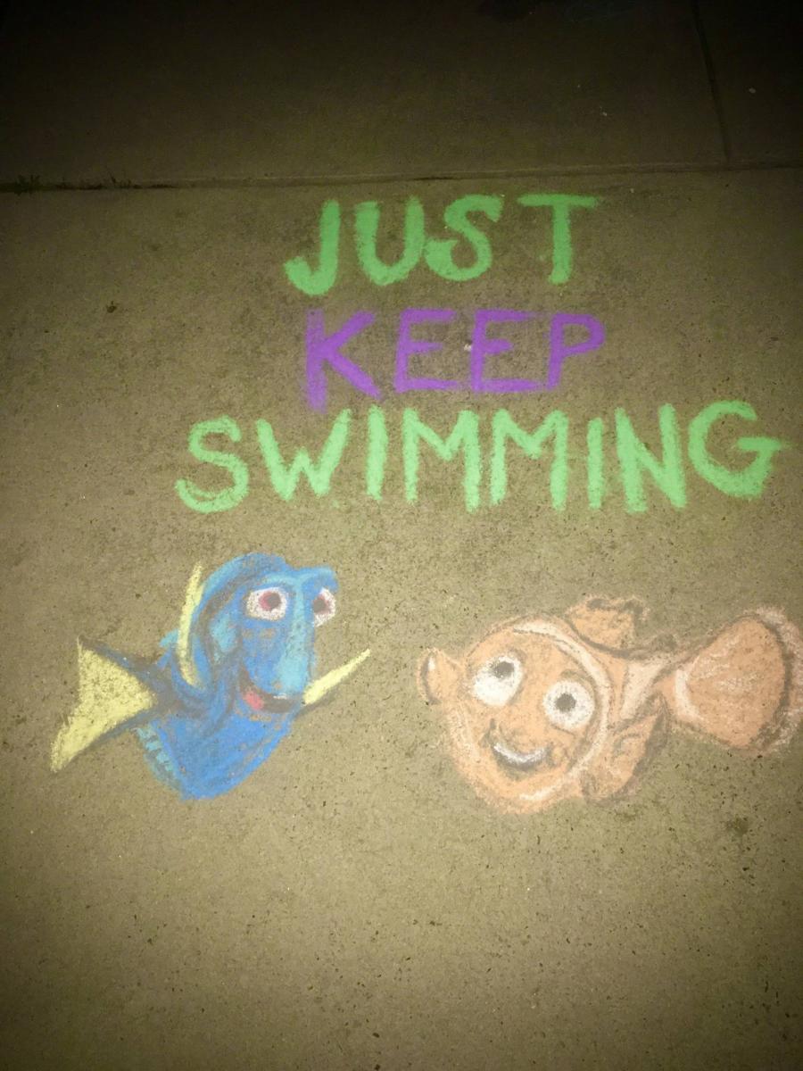 Chalk your Walk Week! #StayStrongWF