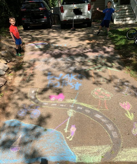 Chalk your Walk Week! #StayStrongWF