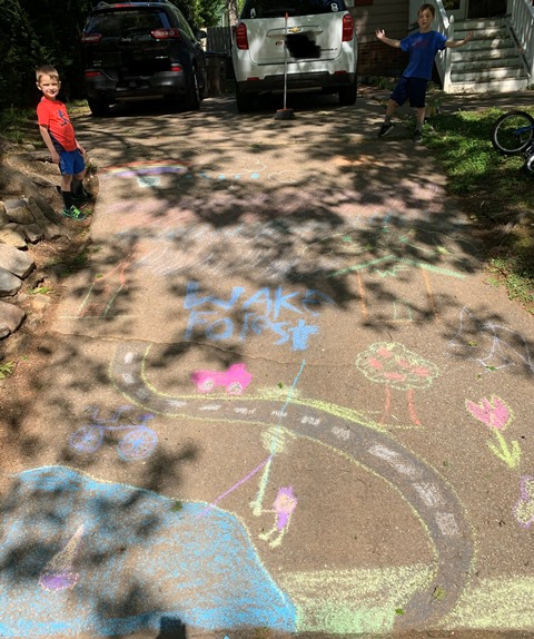 Chalk your Walk Week!  #StayStrongWF 