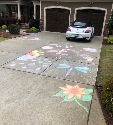 Chalk your Walk Week!  #StayStrongWF 