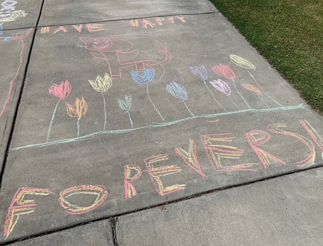 Chalk your Walk Week! #StayStrongWF