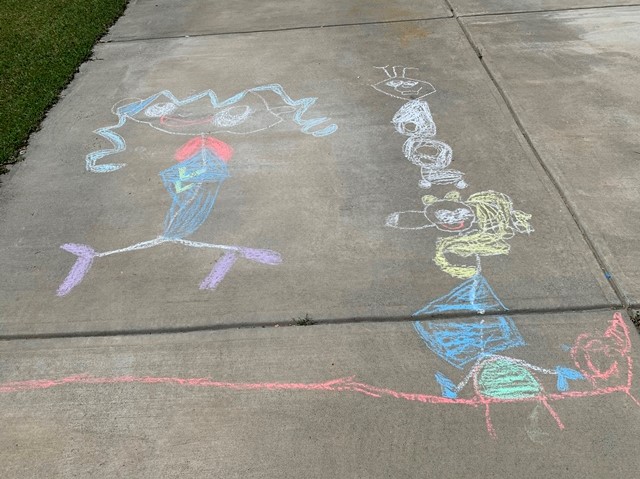 Chalk your Walk Week!  #StayStrongWF 