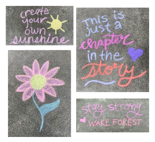 Chalk your Walk Week!  #StayStrongWF 