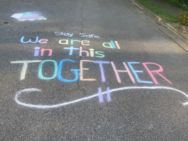 Chalk your Walk Week! #StayStrongWF