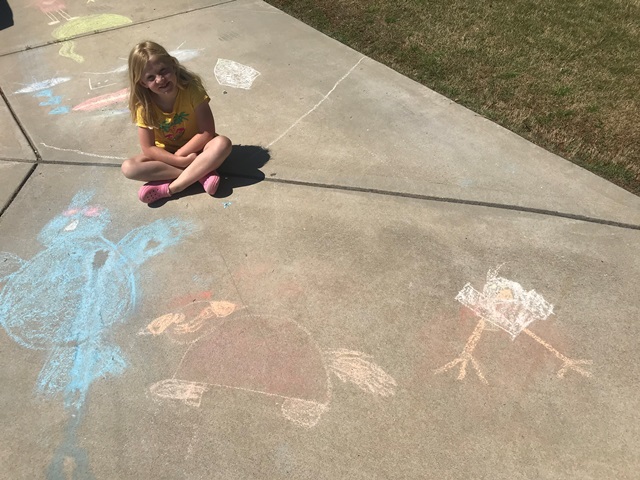 Chalk your Walk Week! #StayStrongWF