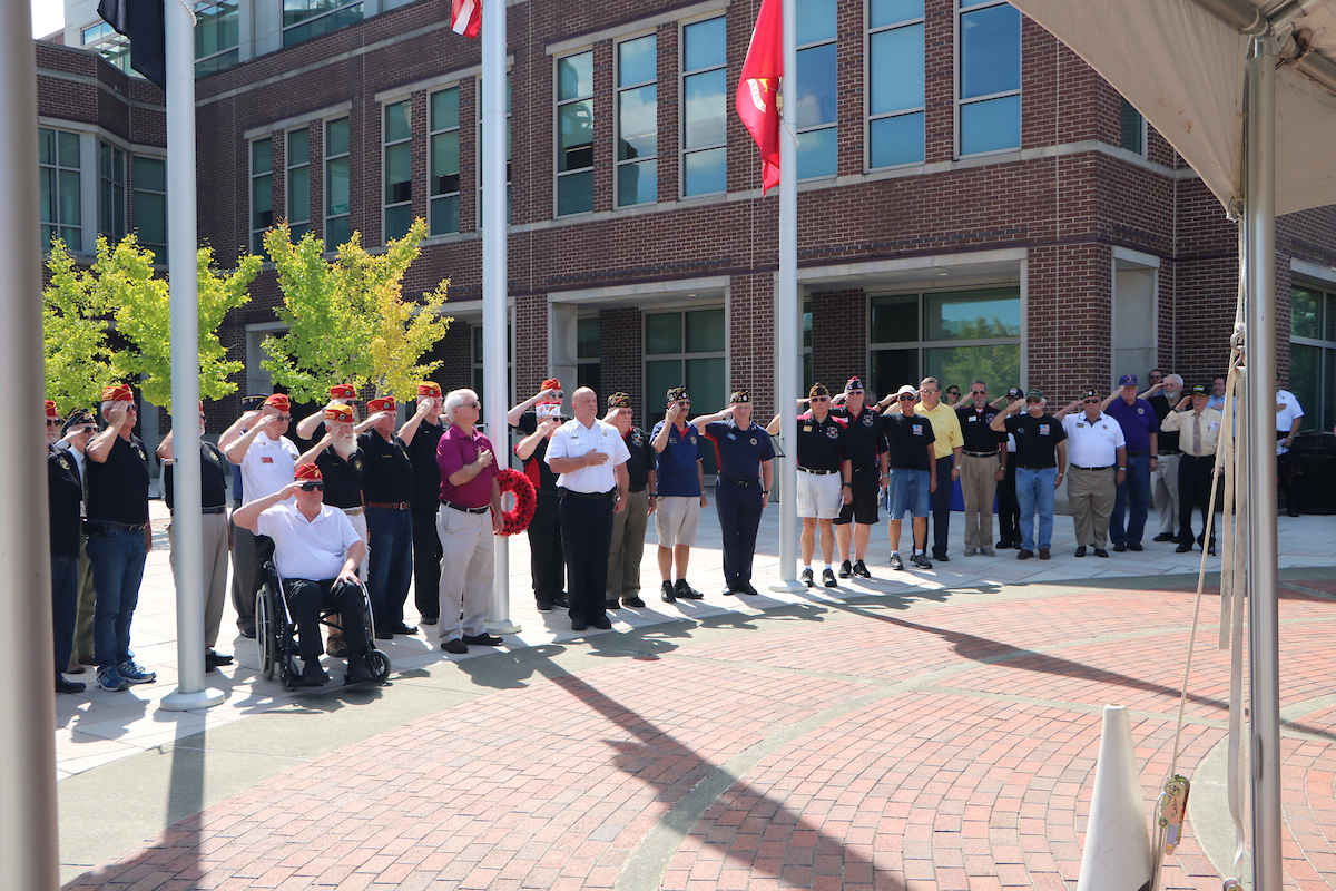 Flag-Raising Ceremony