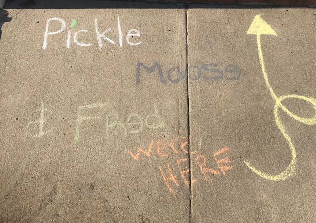 Chalk your Walk Week! #StayStrongWF