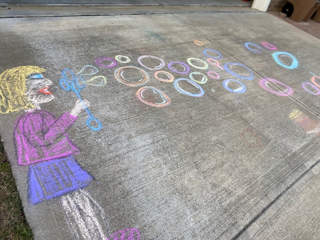 Chalk your Walk Week! #StayStrongWF