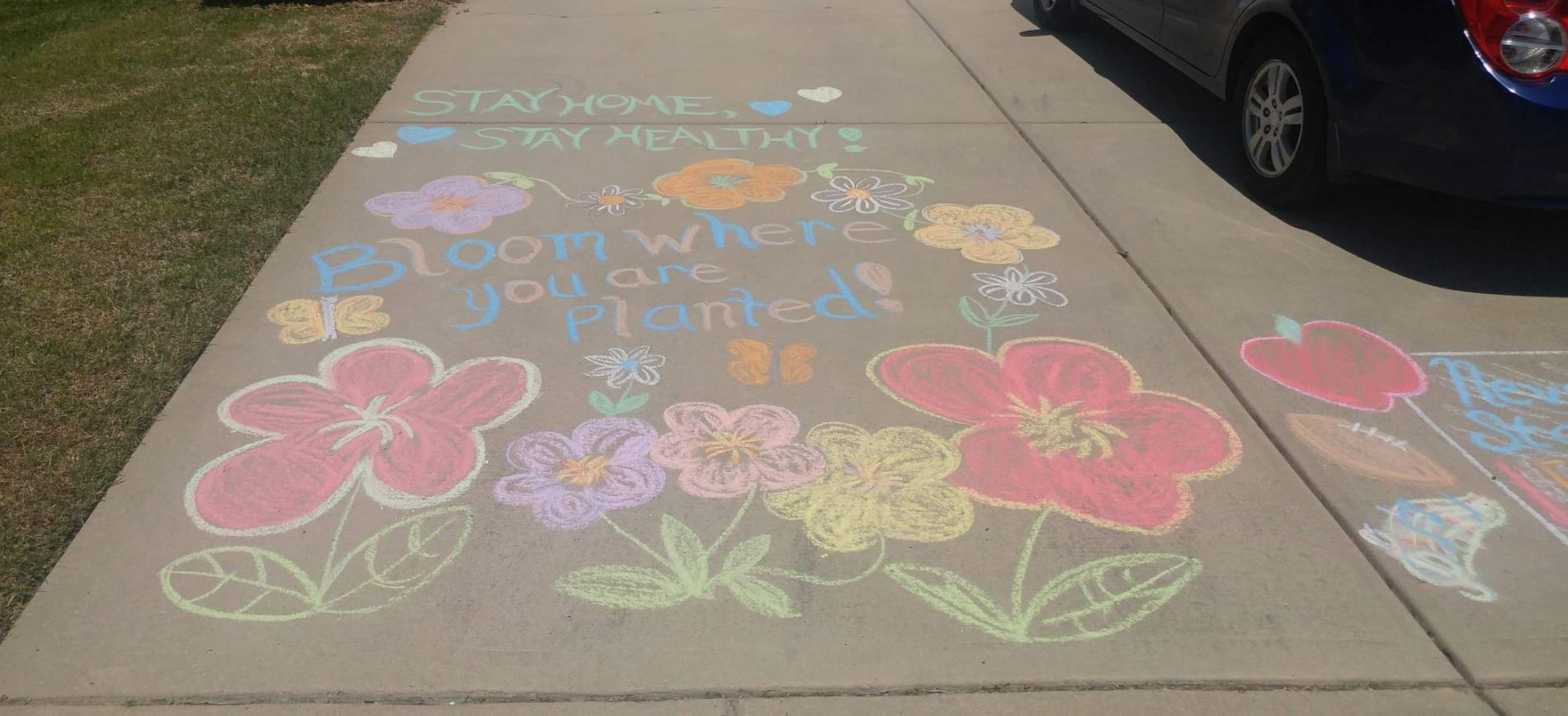 Chalk your Walk Week!  #StayStrongWF 