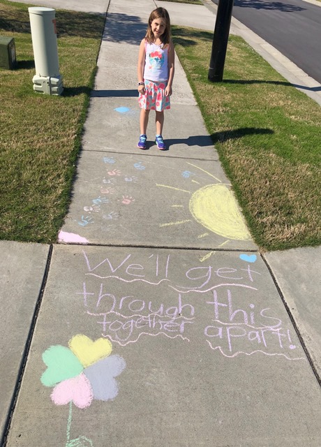 Chalk your Walk Week! #StayStrongWF
