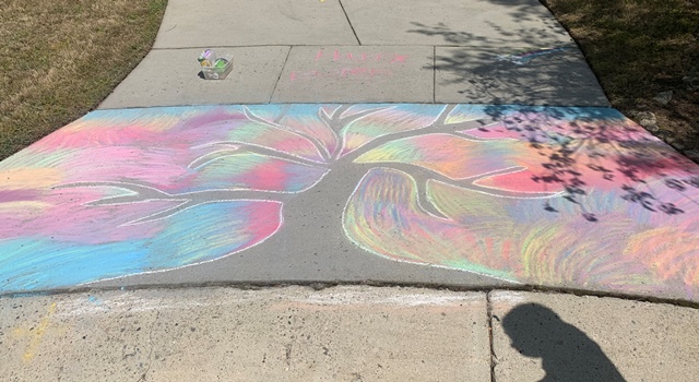 Chalk your Walk Week!  #StayStrongWF 