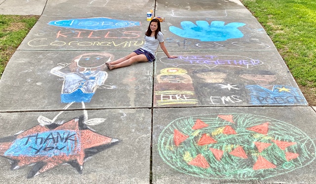 Chalk your Walk Week!  #StayStrongWF 