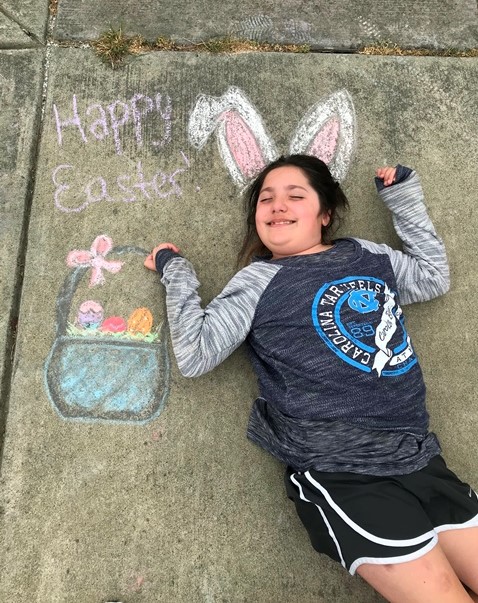 Chalk your Walk Week! #StayStrongWF
