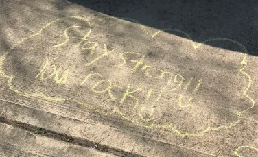 Chalk your Walk Week! #StayStrongWF