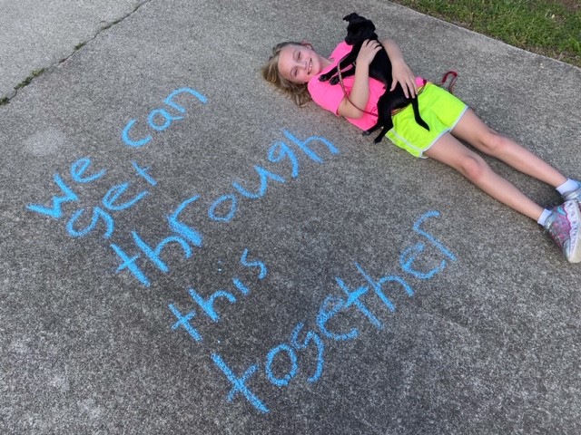 Chalk your Walk Week! #StayStrongWF
