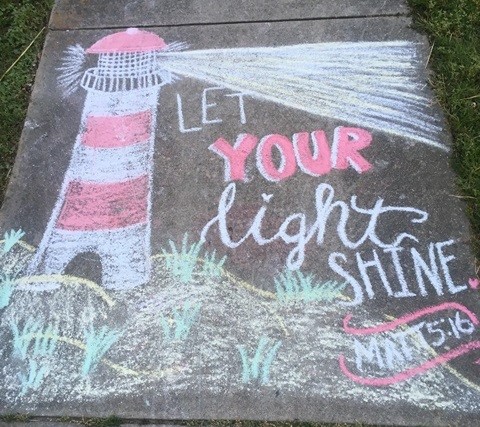 Chalk your Walk Week!  #StayStrongWF 