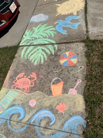 Chalk your Walk Week! #StayStrongWF