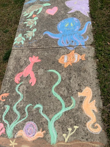 Chalk your Walk Week! #StayStrongWF