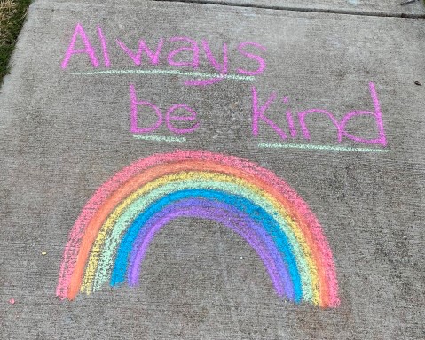 Chalk your Walk Week! #StayStrongWF
