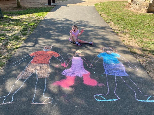 Chalk your Walk Week!  #StayStrongWF 