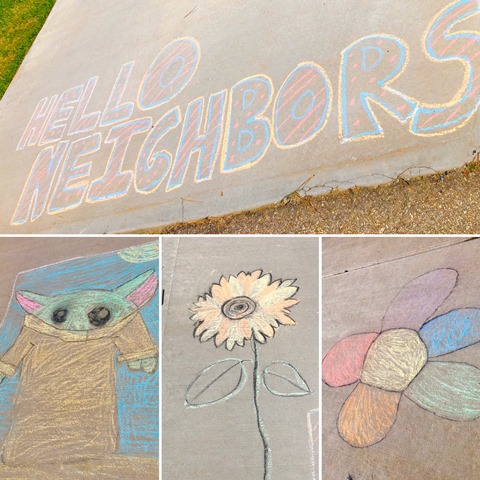 Chalk your Walk Week! #StayStrongWF