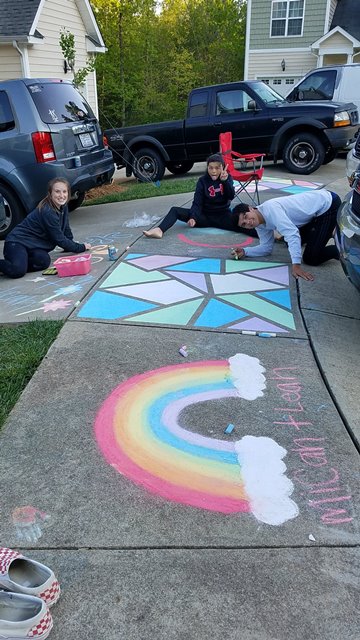 Chalk your Walk Week!  #StayStrongWF 