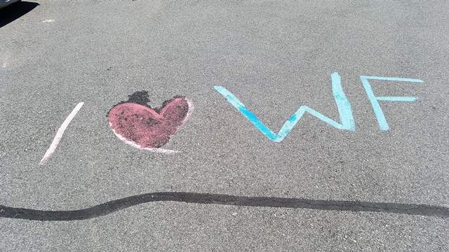 Chalk your Walk Week! #StayStrongWF