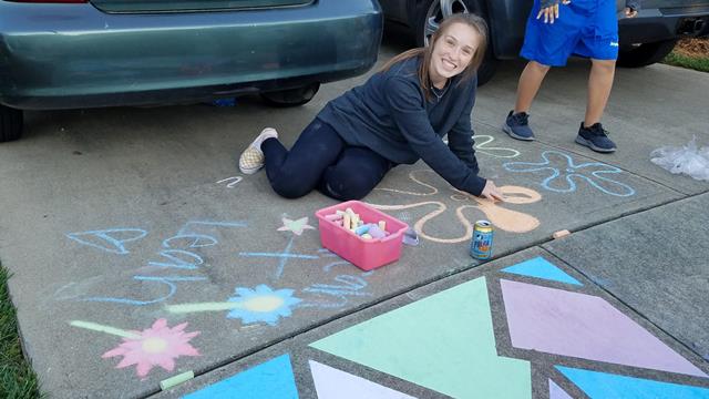 Chalk your Walk Week!  #StayStrongWF 